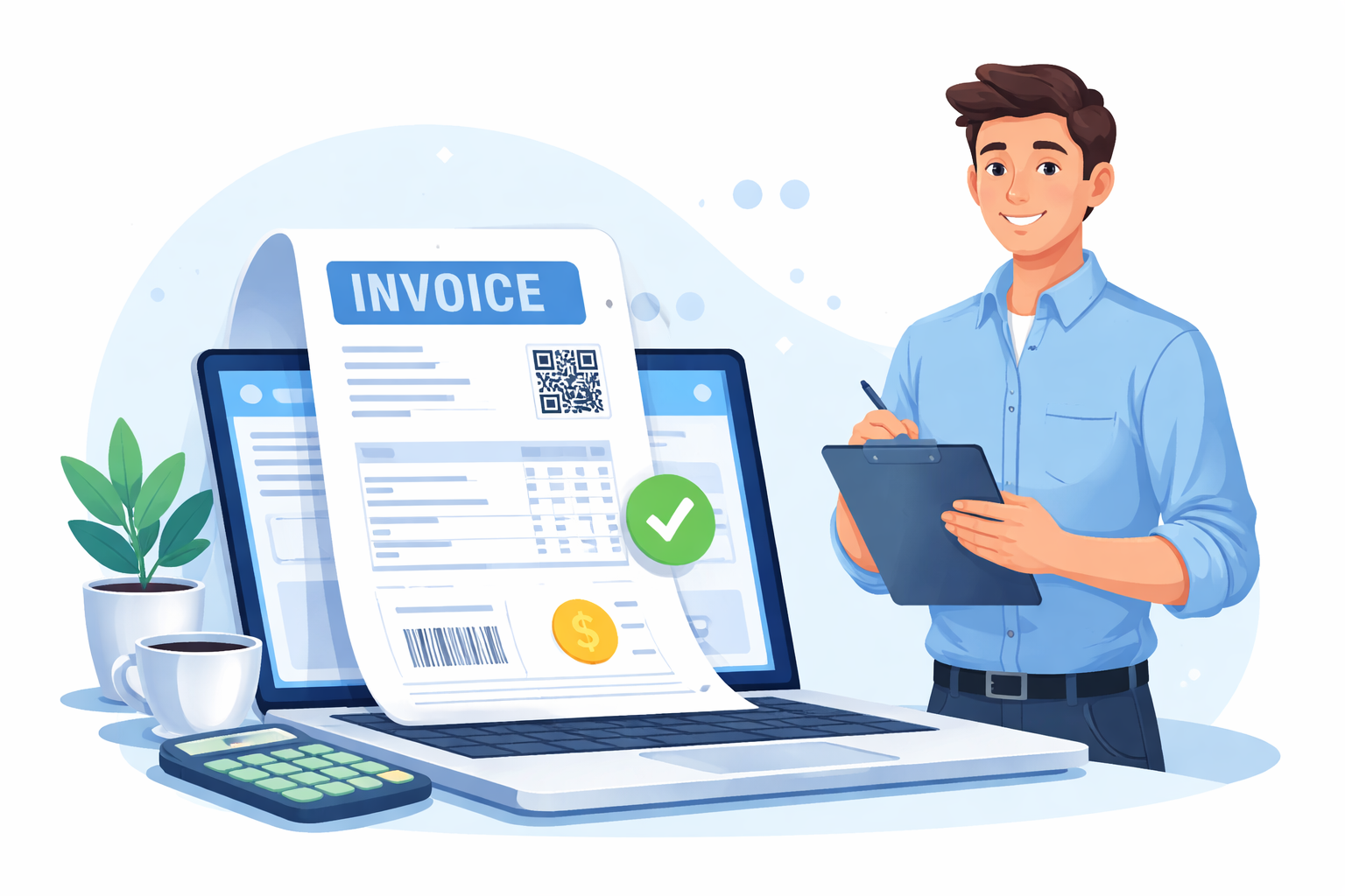 Persosona amb factura